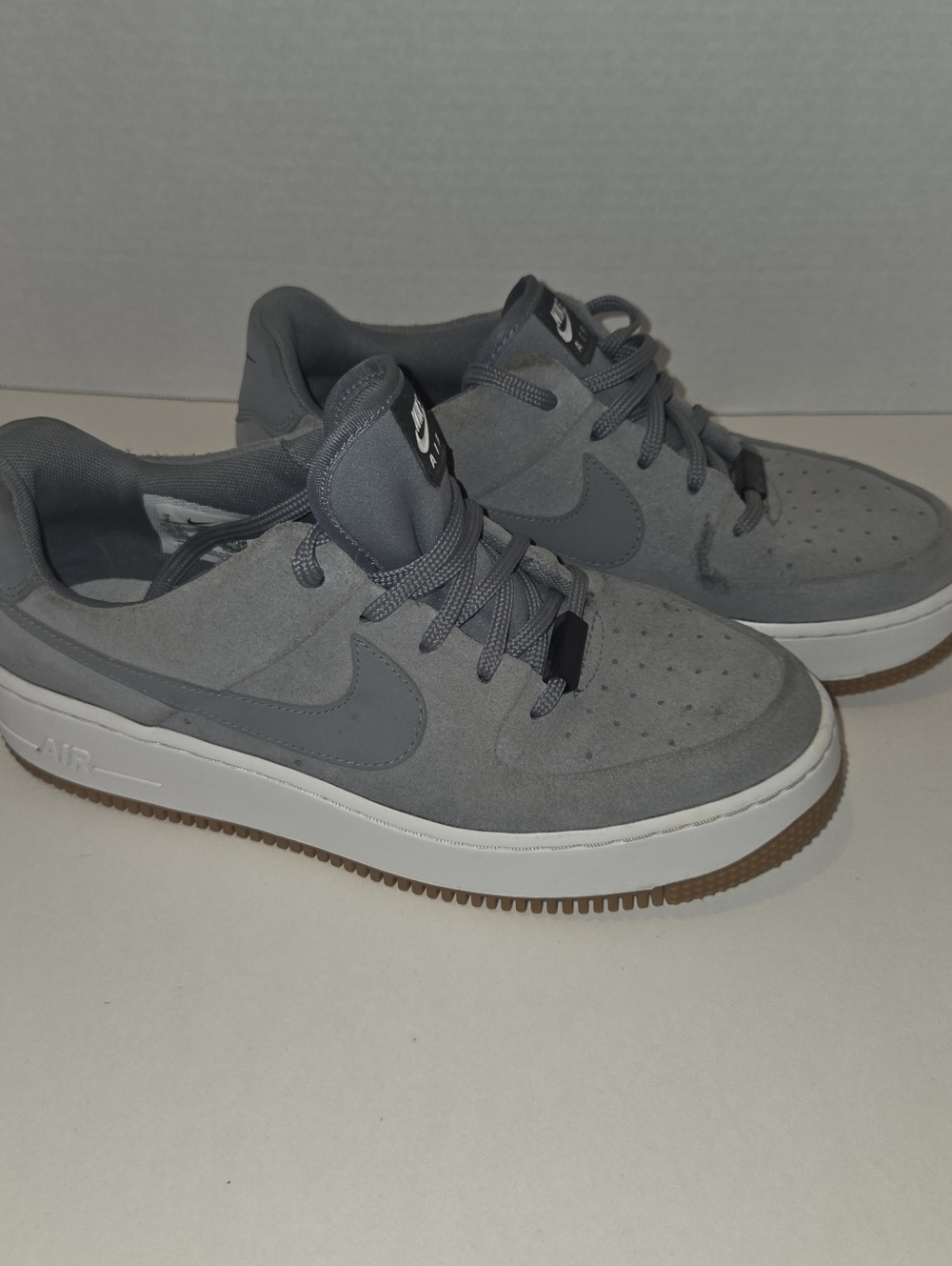 Nike Air Force 1 AR5339-003 Grey 2019 Woman’s Sneakers Size US  9 READ